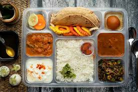 Veg meals parcel