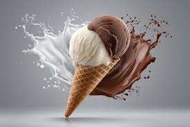 choco&venila cone